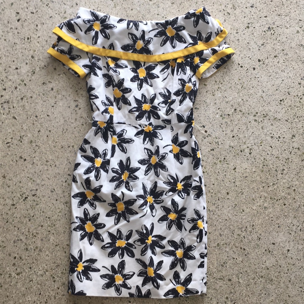 Scaasi Off The Shoulder Vintage Dress